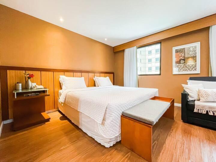 M N Flats - Flat Dentro Do Hotel Wi Av Ibirapuera 2927 Сан-Пауло Экстерьер фото